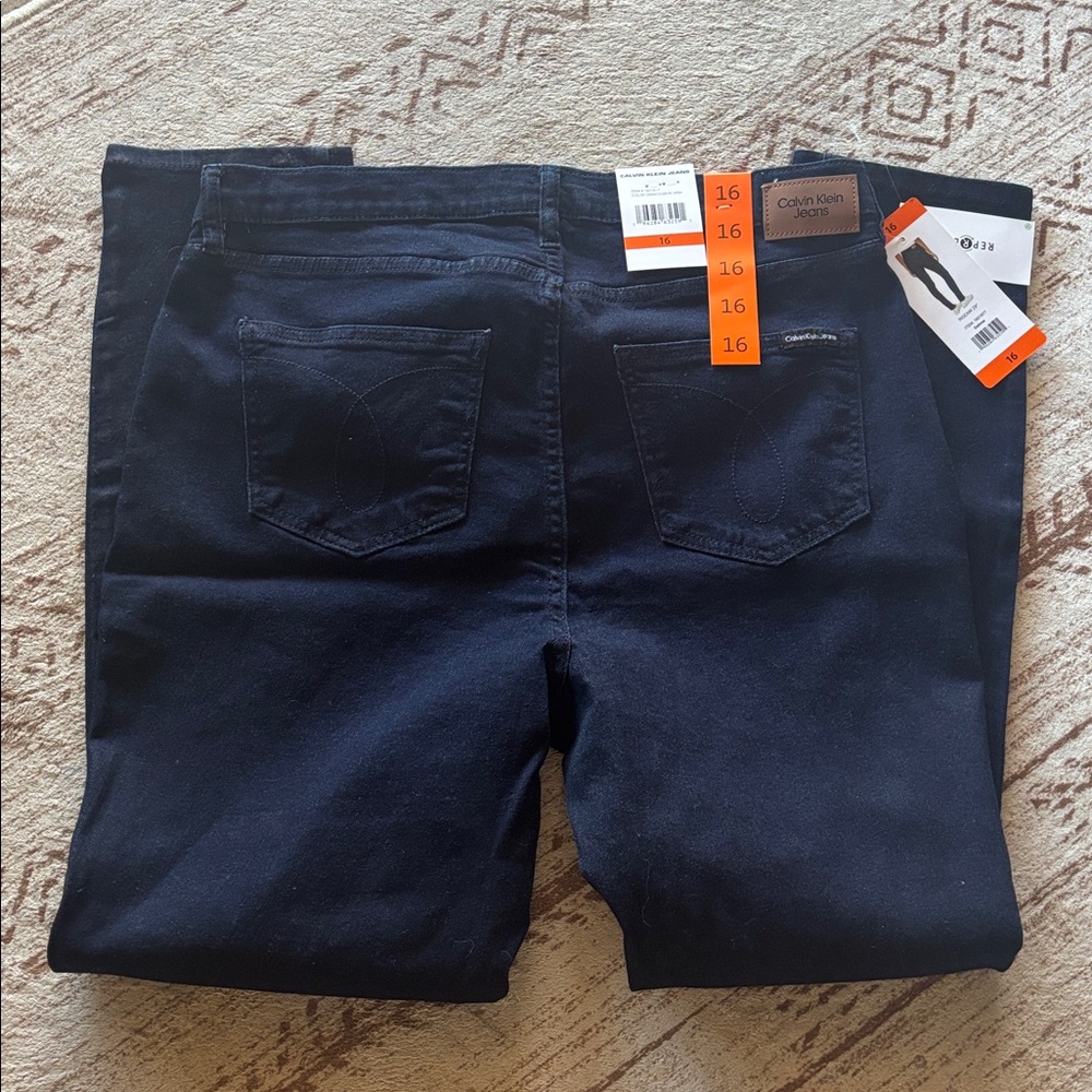 Calvin Klein Dark Indigo Jeans - Picture 2 of 10